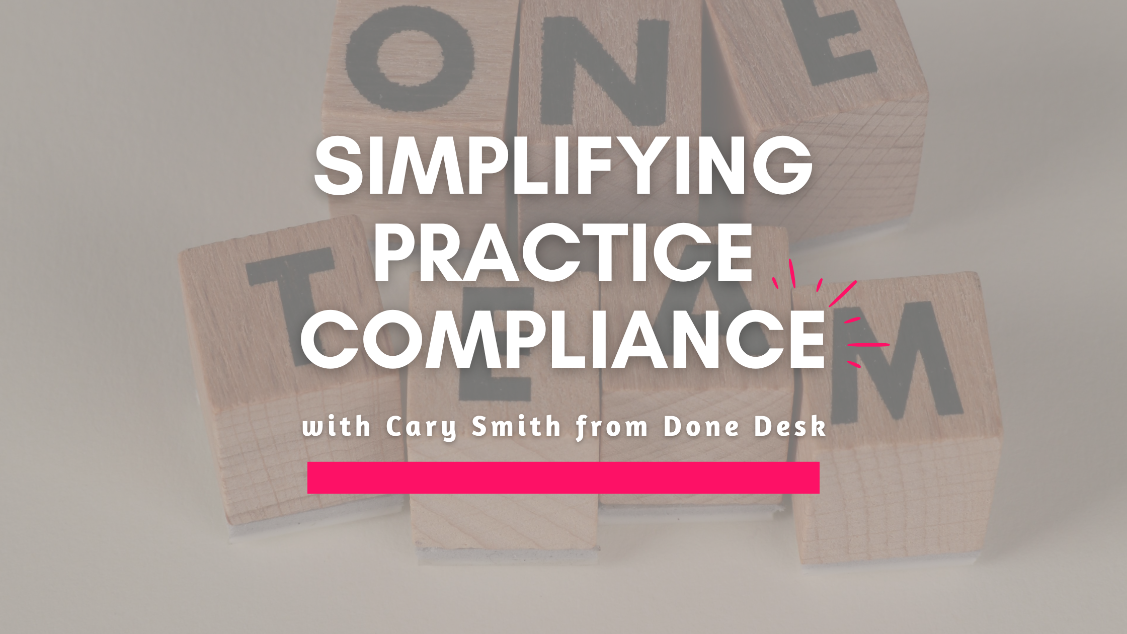 Blocks spelling out one team 