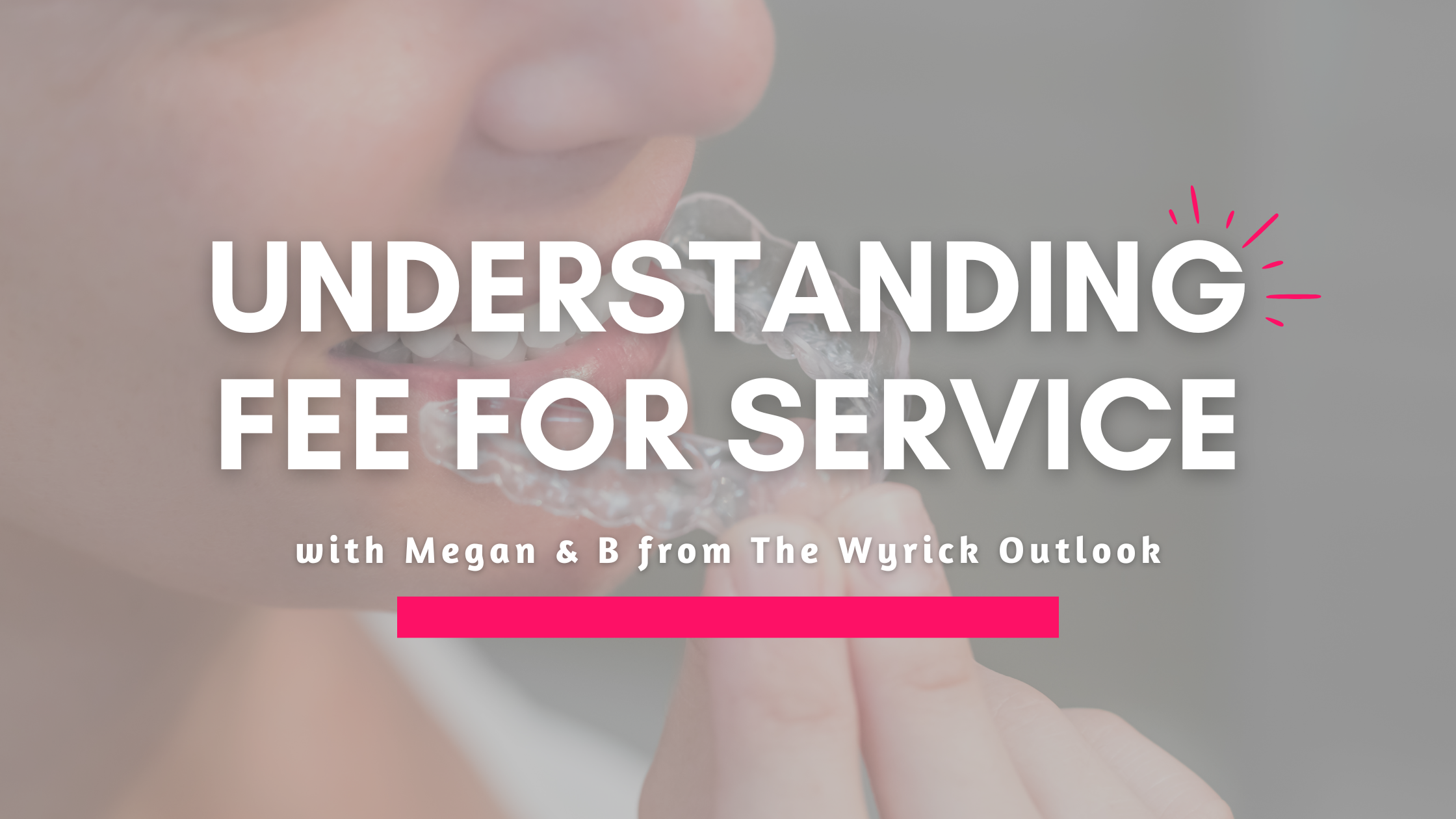 Jill Allen with Megan and B of The Wyrick Outlook discussing insurance transitions and fee-for-service orthodontic practices on the Hey Docs! Podcast.