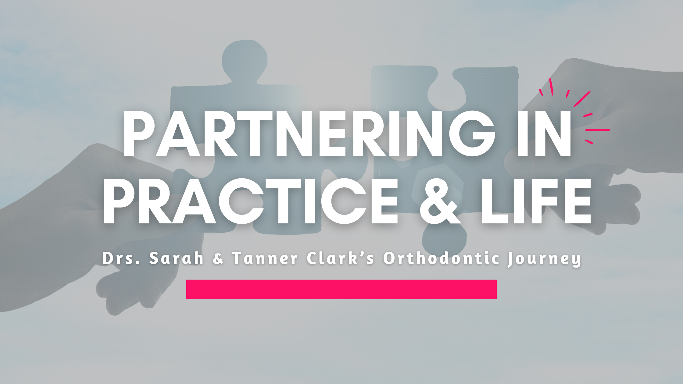 Jill Allen with Drs. Tanner and Sarah Clark discussing partnership, practice ownership, and growth on the Hey Docs! Podcast.